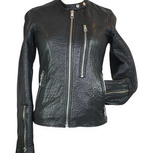 Whistle Leather Moto Jacket